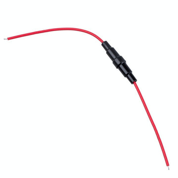 Suport Siguranță 5x20mm pe Fir – Componentă Electrică pentru Conexiuni Sigure în Instalații Electrice