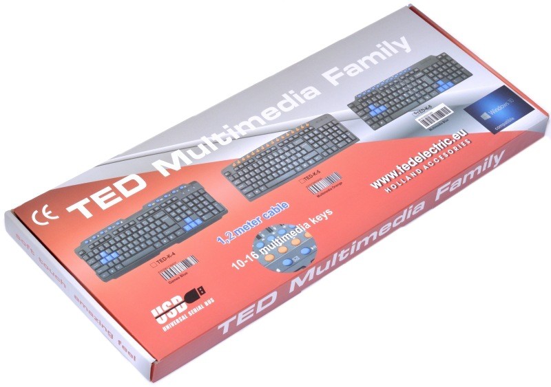 Tastatura Multimedia Family K-6 - Frize