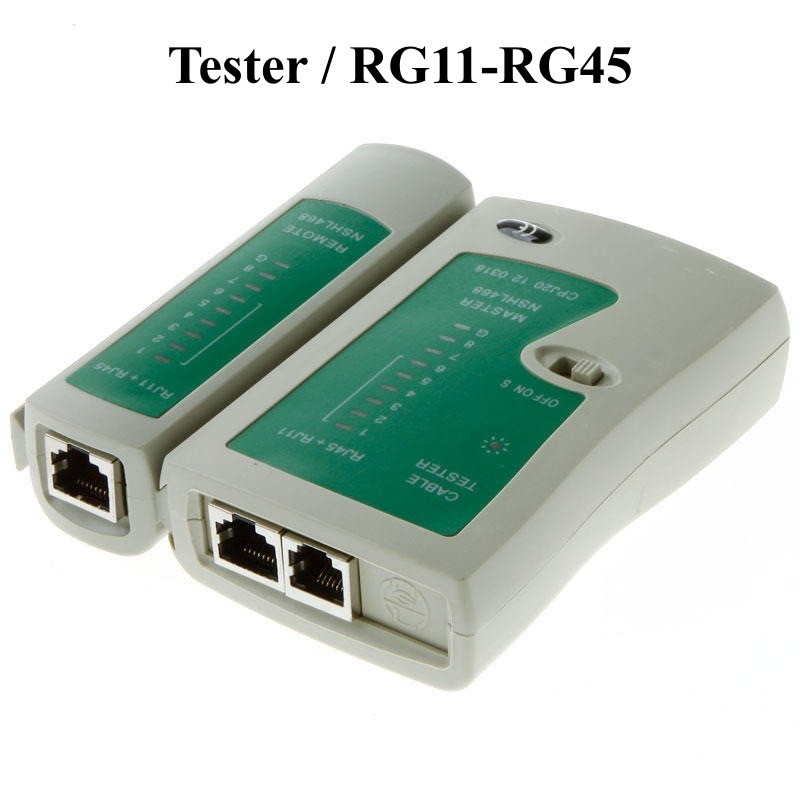 Tester de Cablu Retea - UTP TEL - Frize