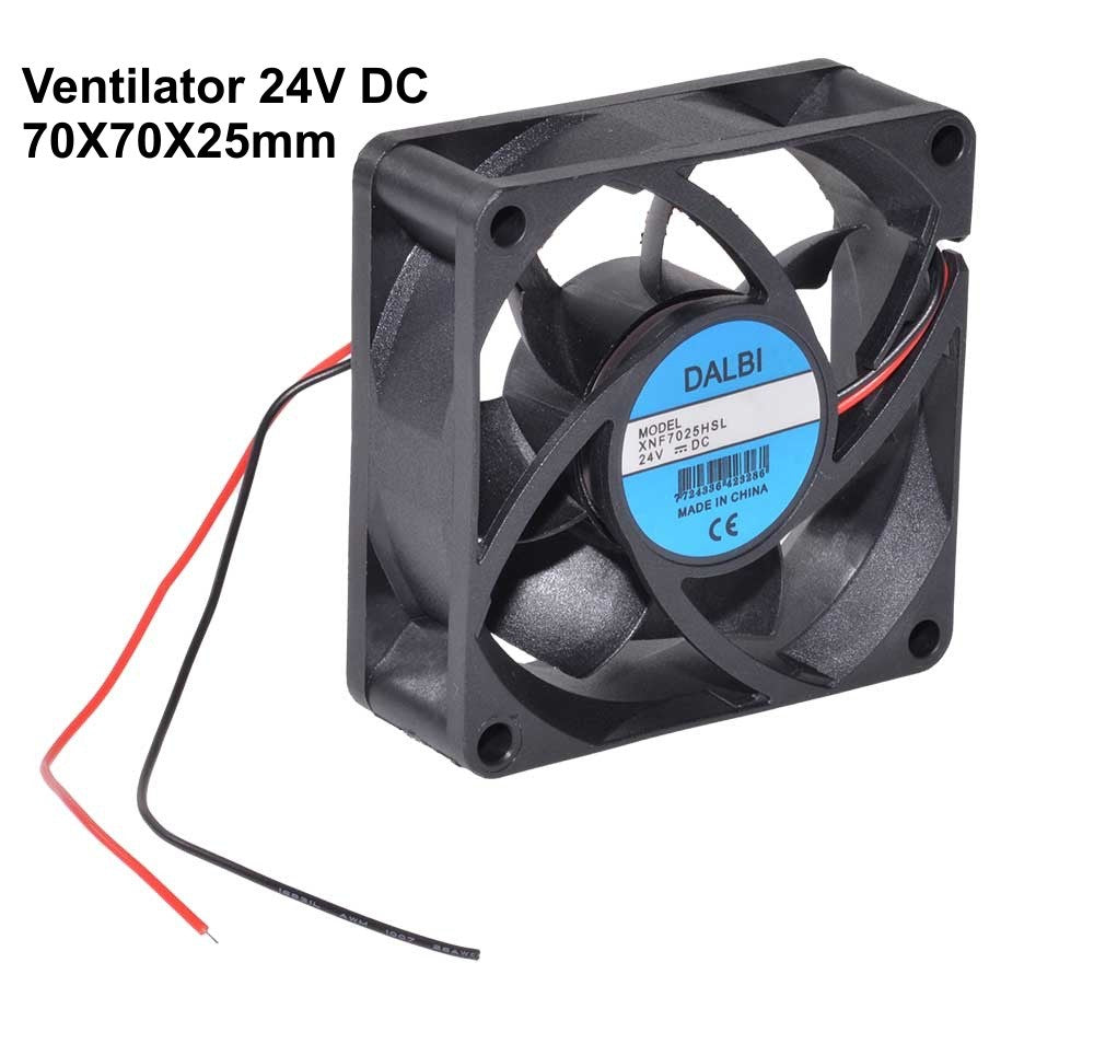 Ventilator 24V-70x70x25 mm - Frize