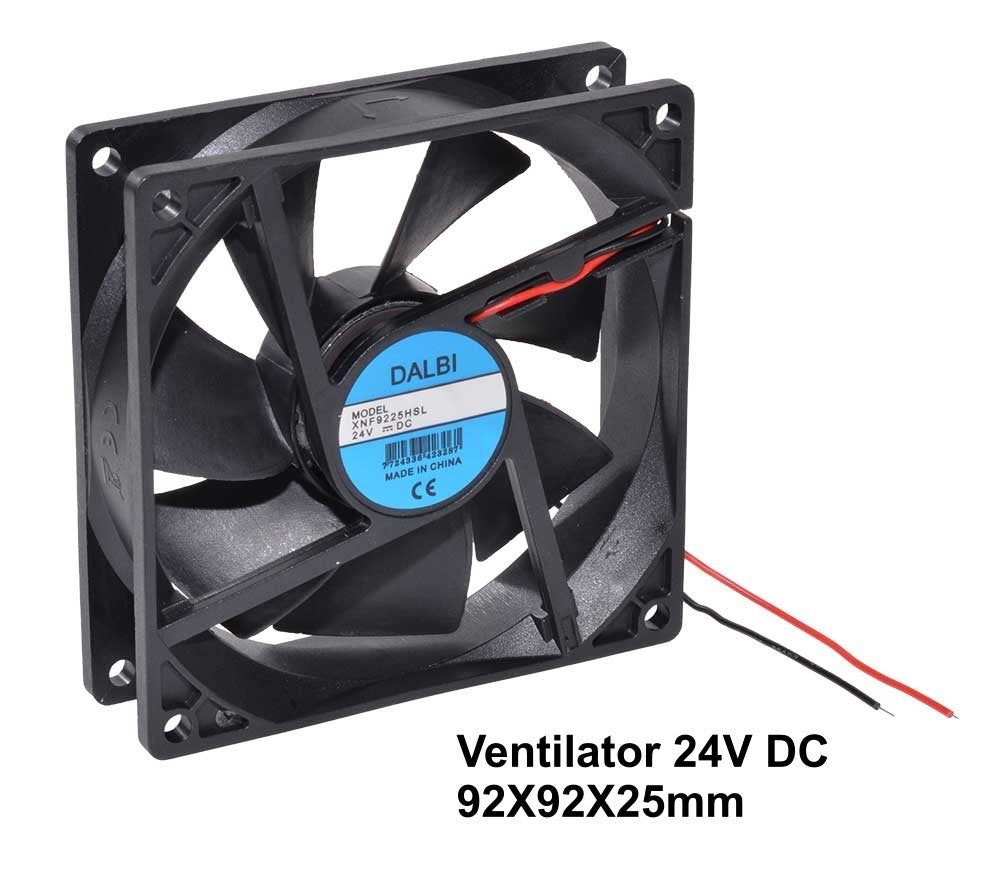Ventilator 24V-92x92x25 mm - Frize
