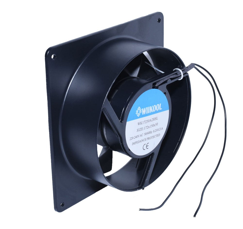 Ventilator Pătrat-Rotund 172x150x50mm, 220V AC - Frize