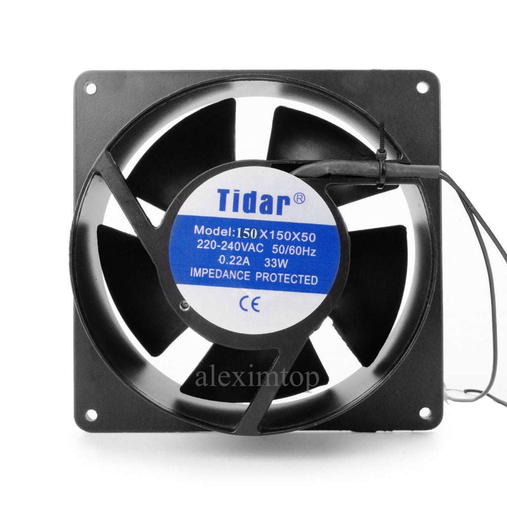 Ventilator Patrat - Rotund 220V-150x150x50mm - Frize