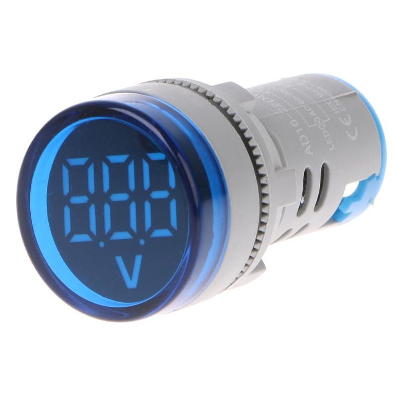Voltmetru Digital Albastru 250V/AC 20-500V - Frize