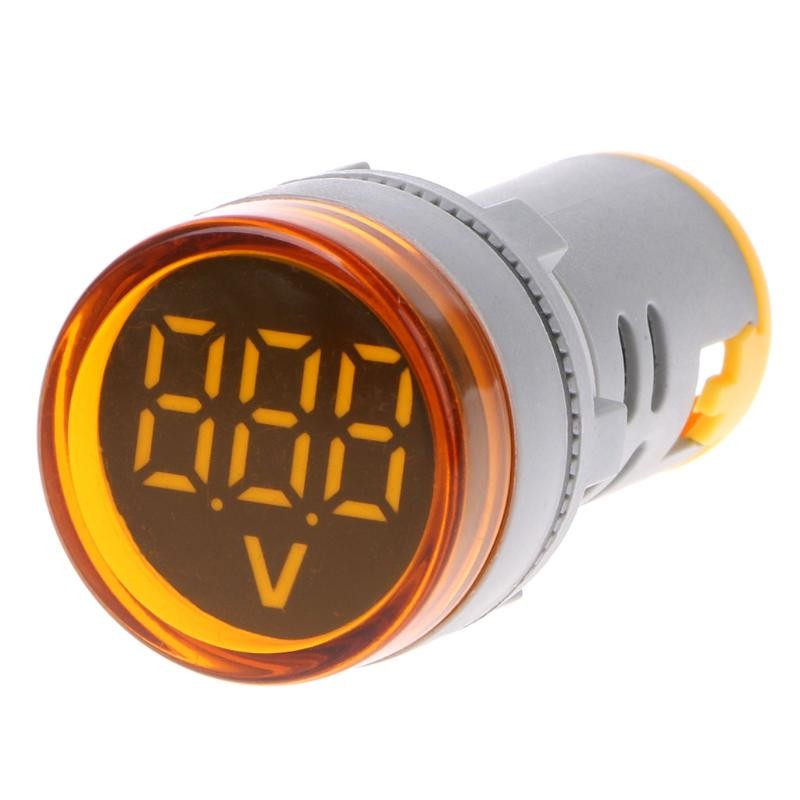 Voltmetru Digital Portocaliu 250V/AC 20-500V - Frize